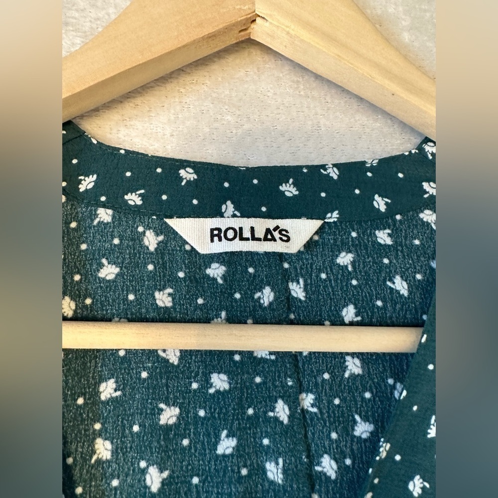 Rolla`s Delilah Dandelion Blouse in Ivy size S - Picture 7 of 12
